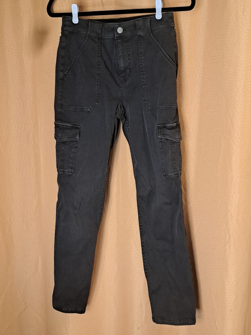 Sanctuary Charcoal Black Women's Cargo Jeans